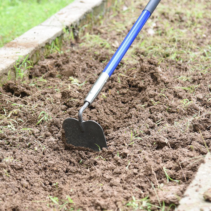 Usage of long handled garden hoe