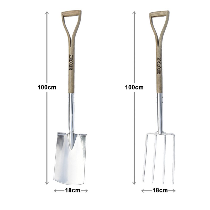 digging fork and spade